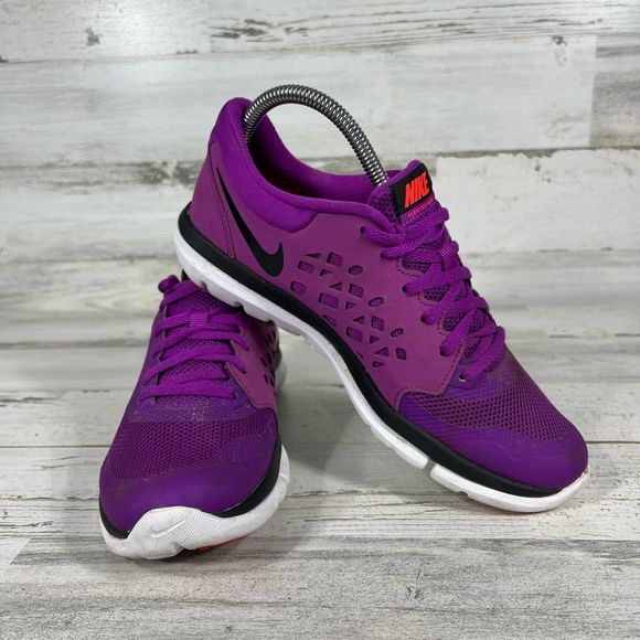 Nike Flex 2015 Women's Running Shoes Purple Pink Magenta 709021-501 Size 7.5 - Picture 6 of 8